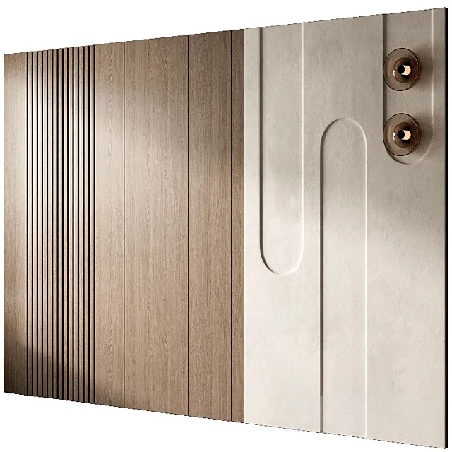 wall 3d panel 46 3ds Max
