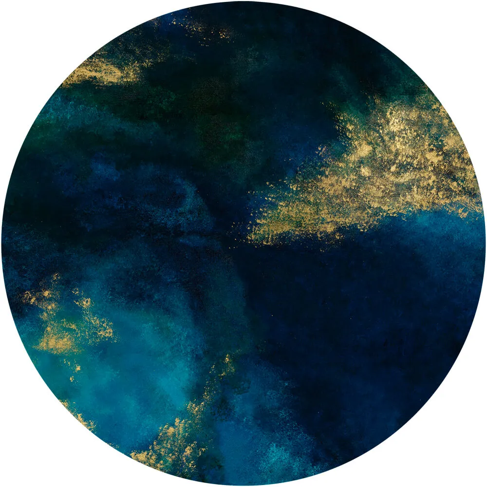 Wall Art – Wallpaper Azuro round 3ds Max