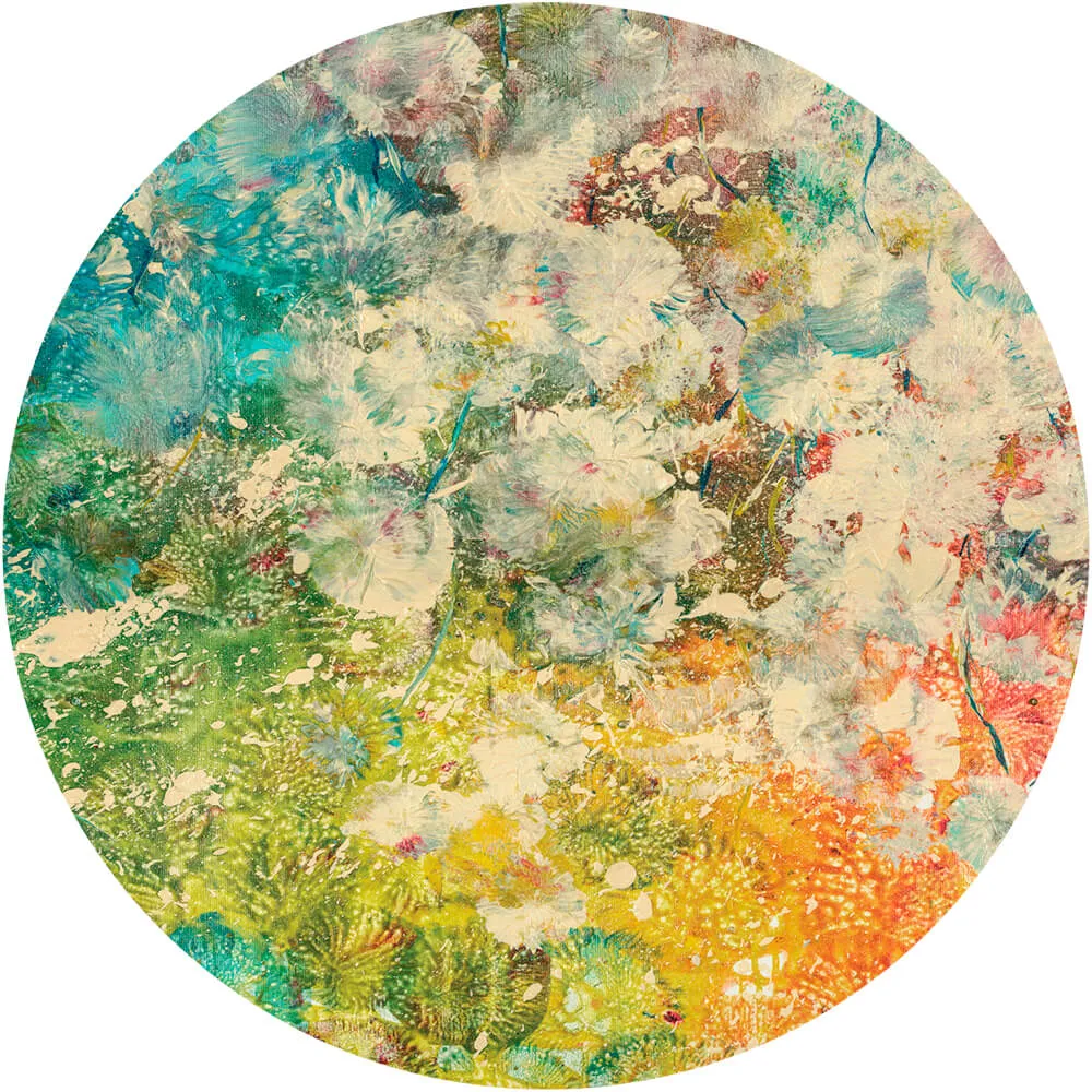 Wall Art – Wallpaper Bubble round 3ds Max