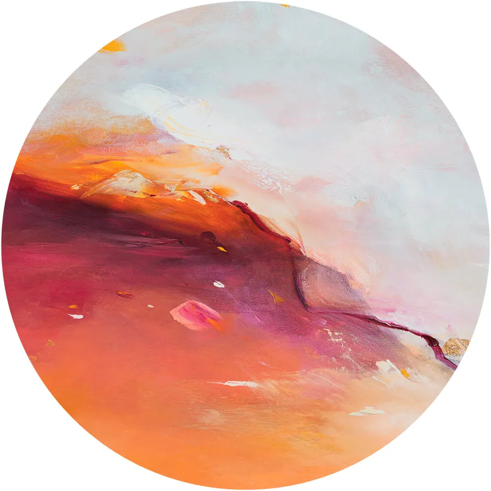 Wall Art – Wallpaper Calma round 3ds Max