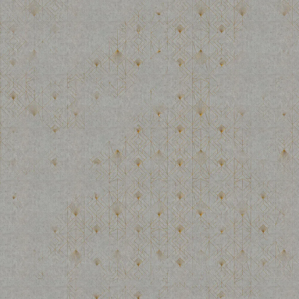 Wall Art – Wallpaper Concrete Fan Gold 3ds Max