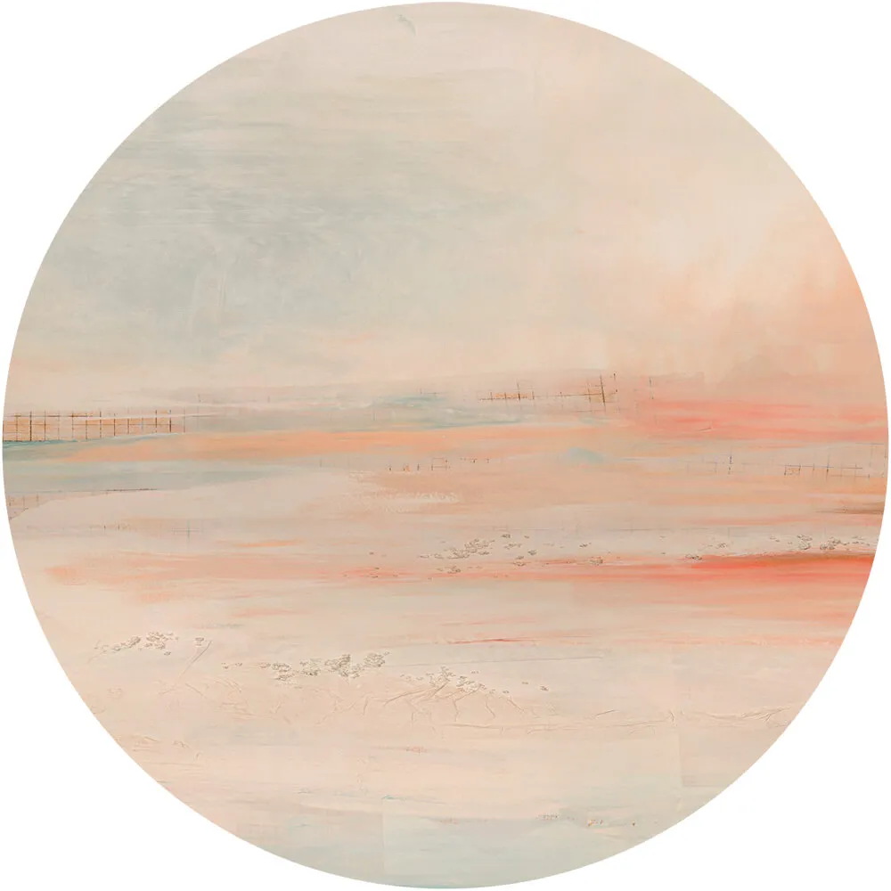 Wall Art – Wallpaper Daybreak round 3ds Max