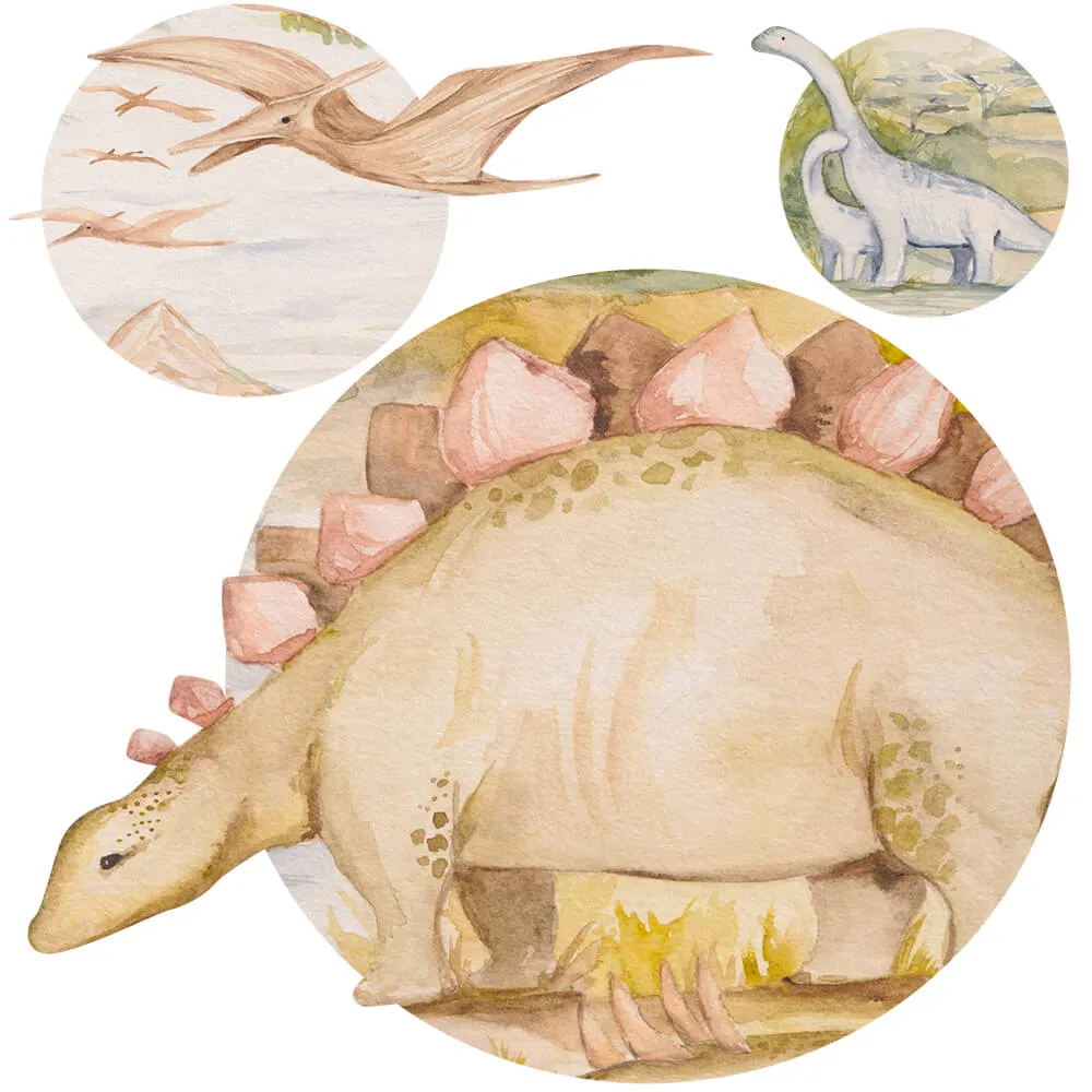 Wall Art – Wallpaper Dino Story round 3ds Max