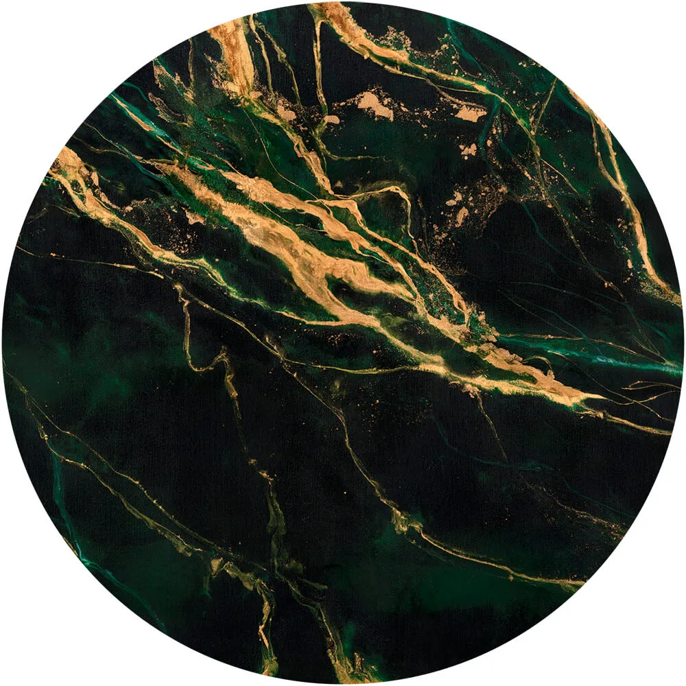 Wall Art – Wallpaper Emerald round 3ds Max