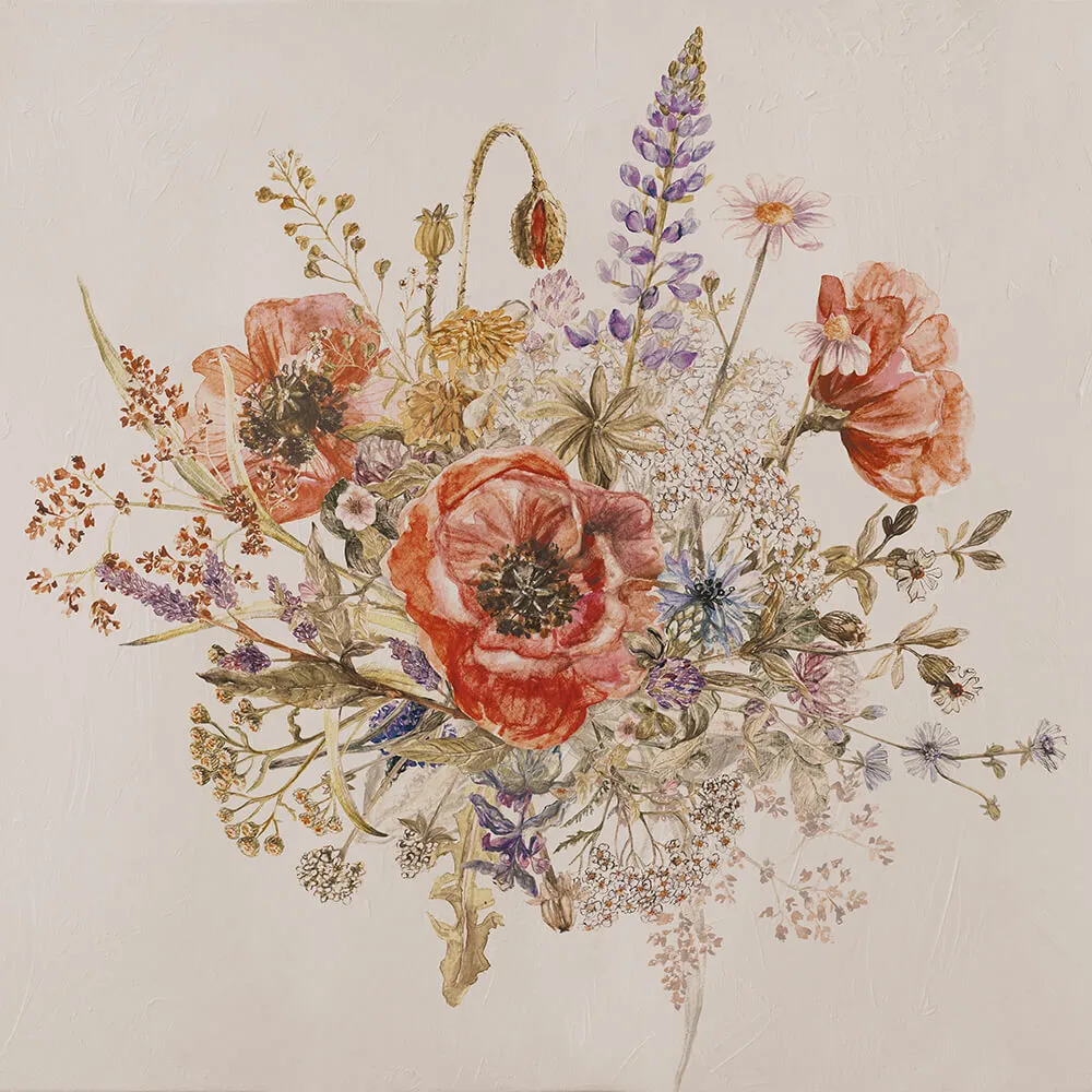 Wall Art – Wallpaper Fiori 3ds Max