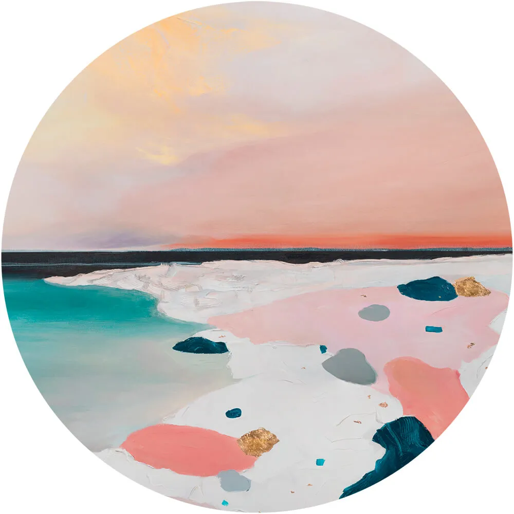 Wall Art – Wallpaper Fuerta  round 3ds Max