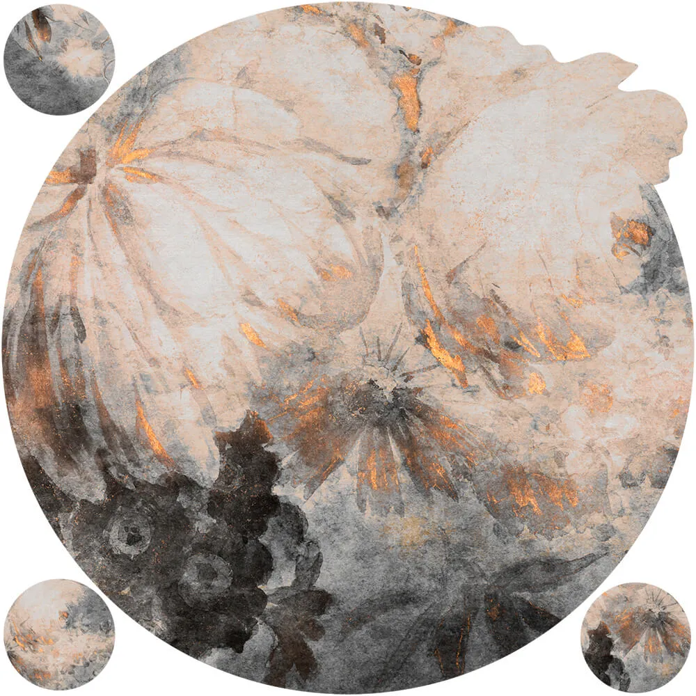 Wall Art – Wallpaper Harmony Ash round 3ds Max