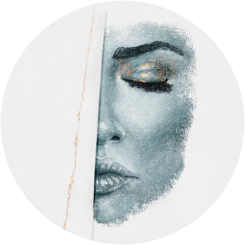 Wall Art – Wallpaper Illusion round 3ds Max