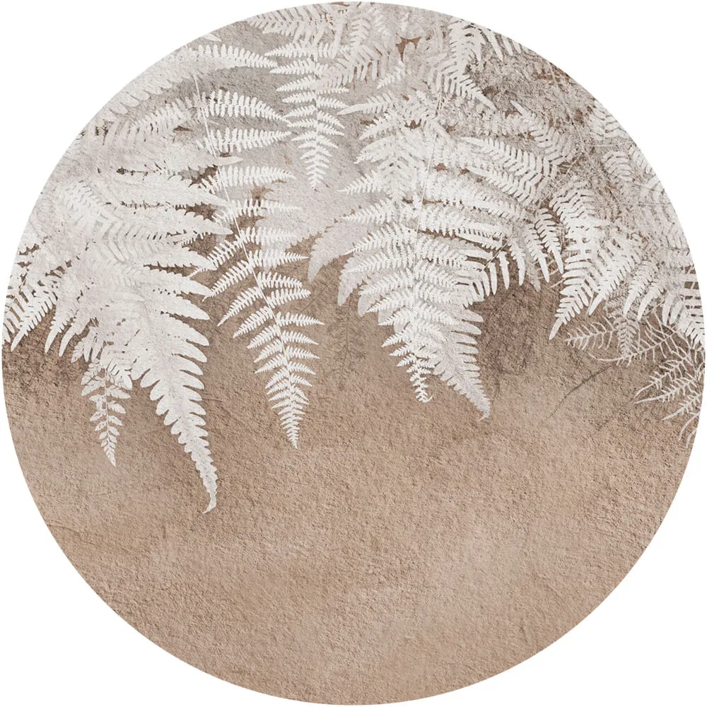 Wall Art – Wallpaper Lacerta Coffee round 3ds Max