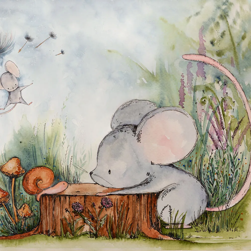 Wall Art – Wallpaper Mice Adventure 3ds Max