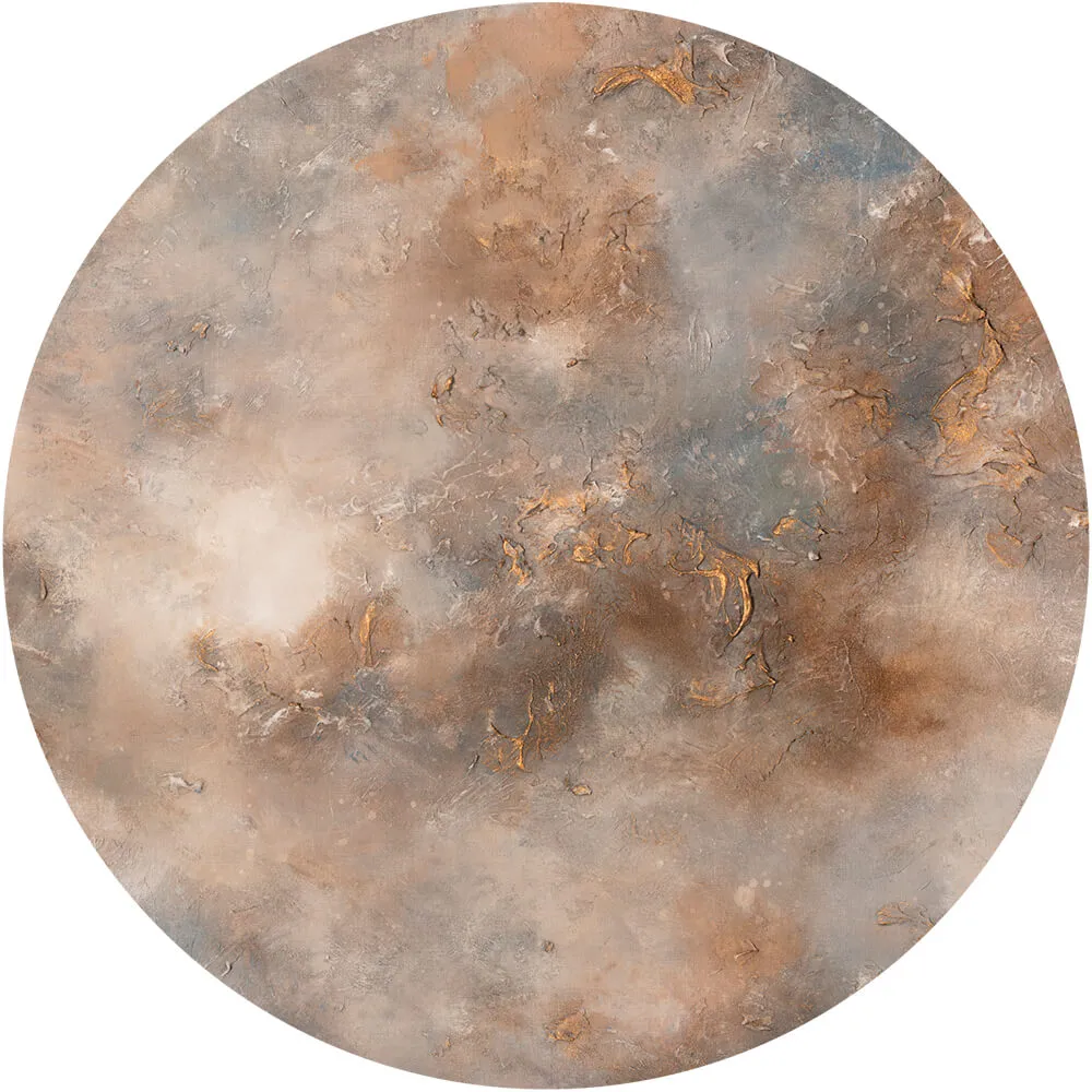 Wall Art – Wallpaper Mocha round 3ds Max