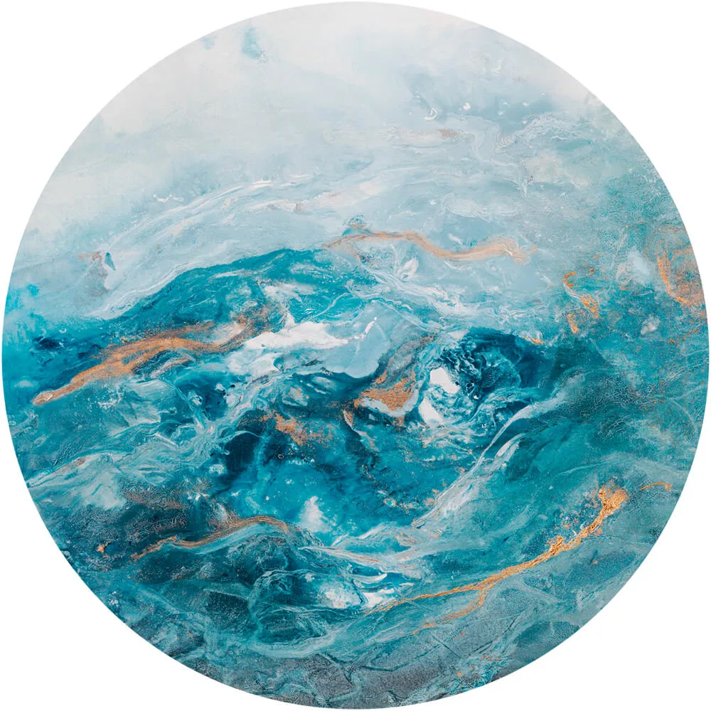 Wall Art – Wallpaper Nereida round 3ds Max