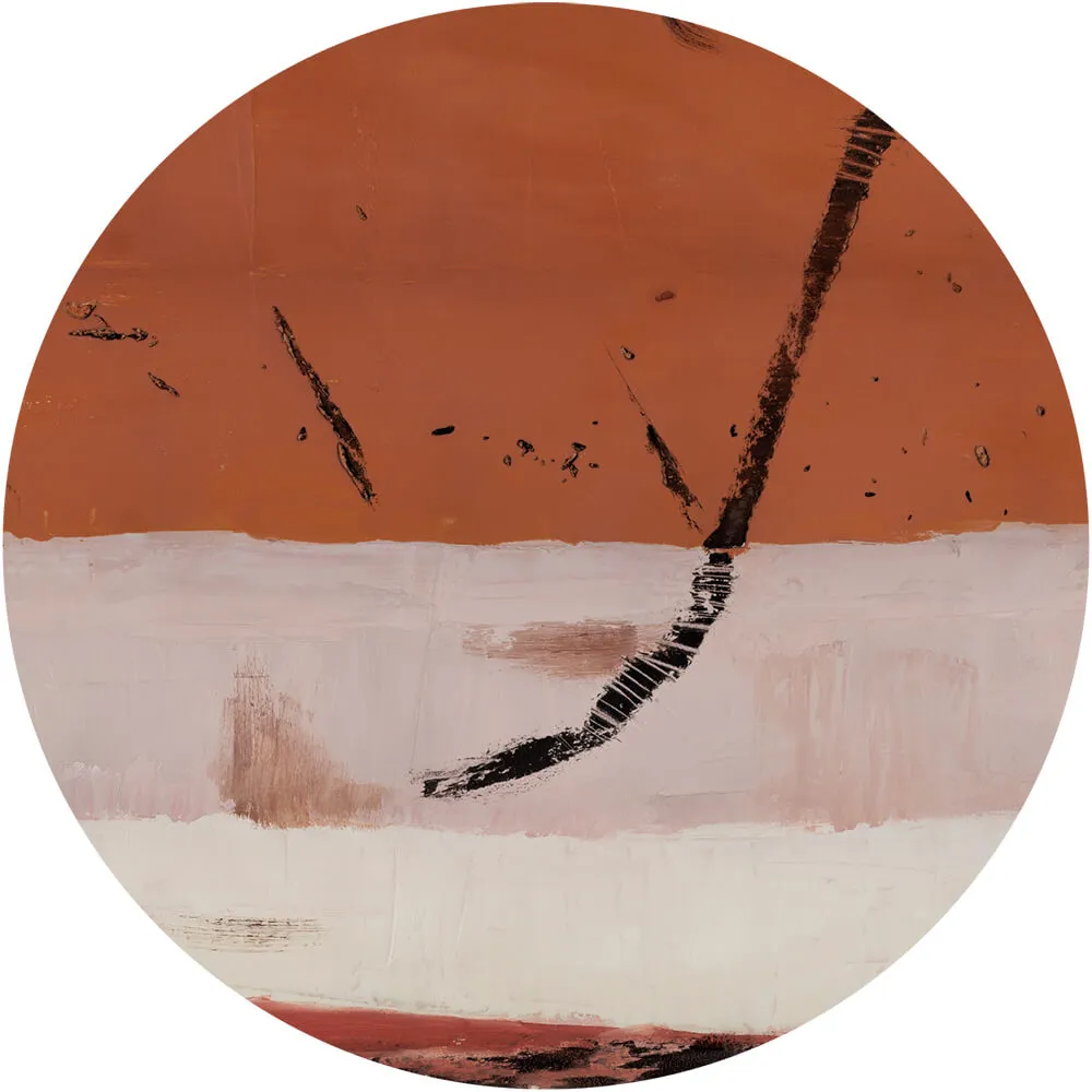 Wall Art – Wallpaper Nocciola round 3ds Max