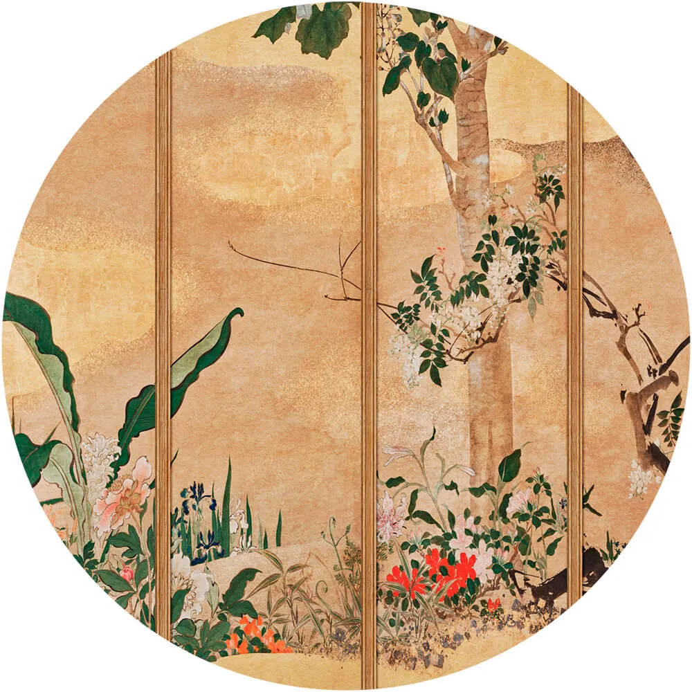 Wall Art – Wallpaper Phoenix round 3ds Max