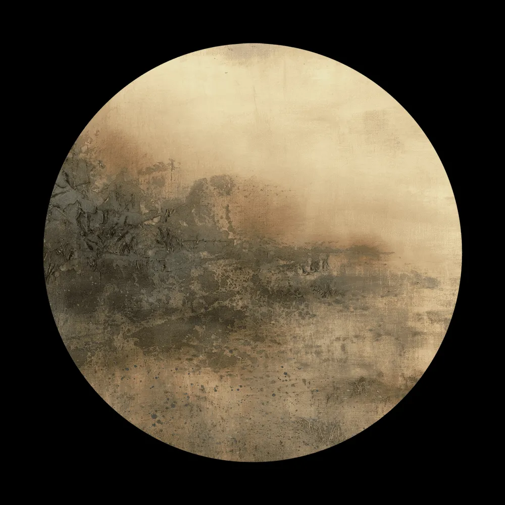 Wall Art – Wallpaper Ristretto round 3ds Max