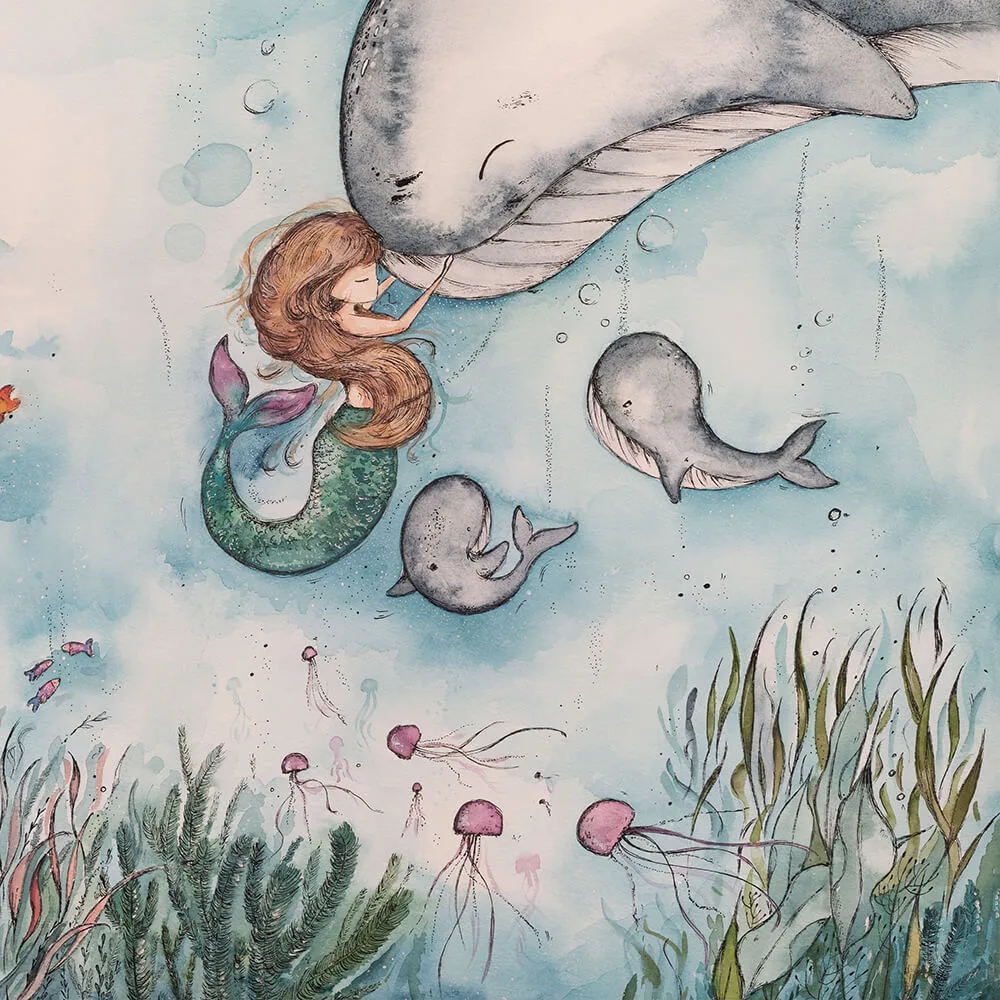 Wall Art – Wallpaper Sea Child 3ds Max