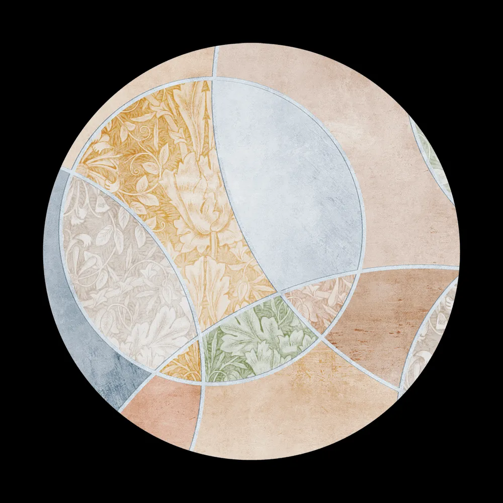 Wall Art – Wallpaper Tender round 3ds Max