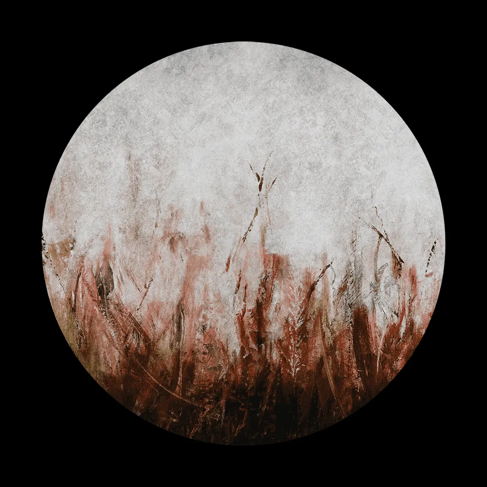 Wall Art – Wallpaper Tosca Rust round 3ds Max