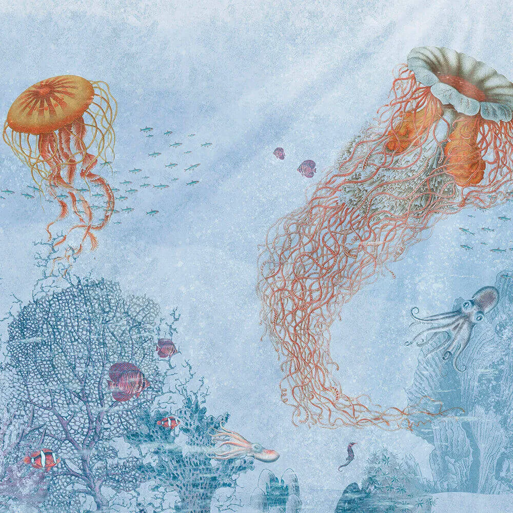 Wall Art – Wallpaper Water Life 3ds Max