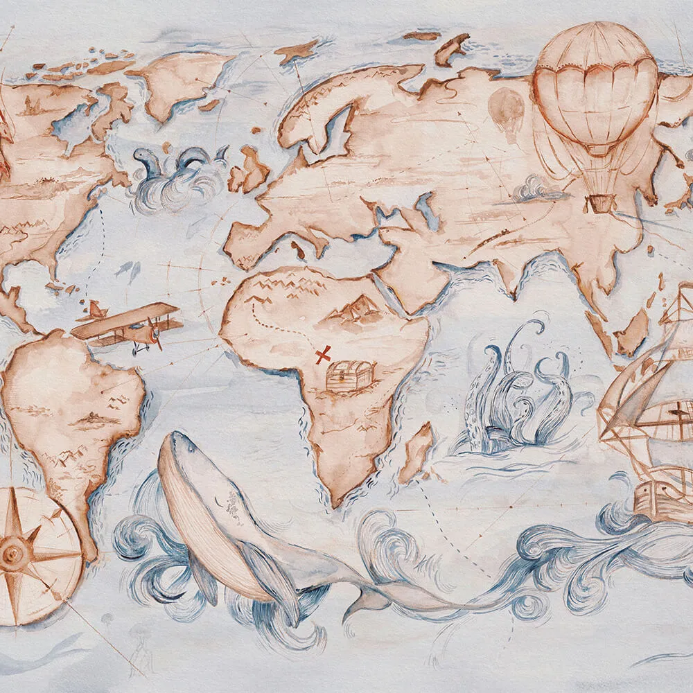 Wall Art – Wallpaper Whale Tale 3ds Max