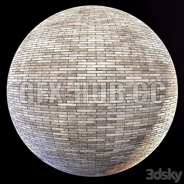 Wall Brick Design 18 3dsMax Model