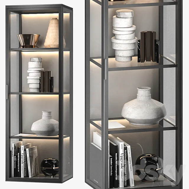 Wall cabinet Alambra Rimadesio N2 3ds Max