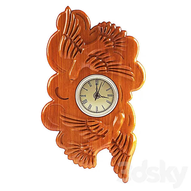 wall clock 3DS Max Model