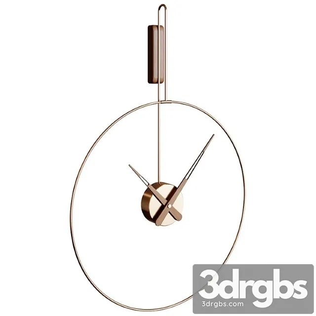 Wall clock micro daro clock