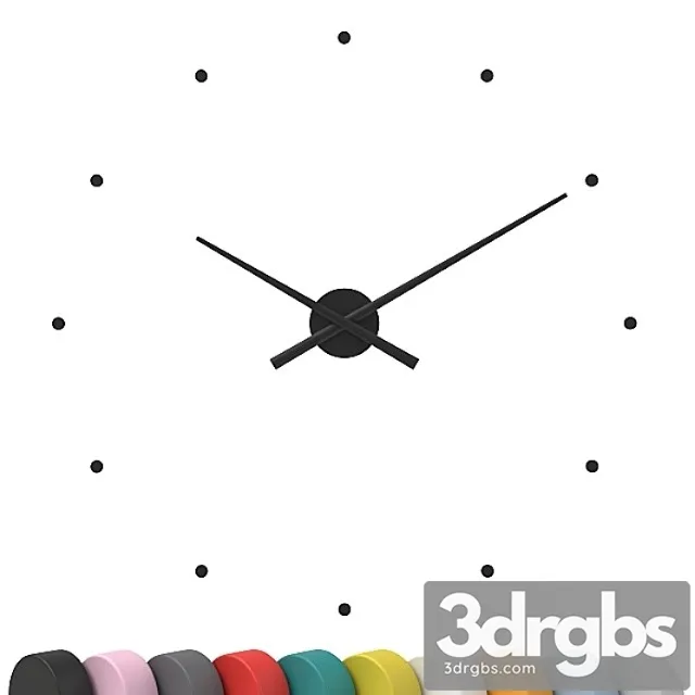 Wall clock nomon 3dsmax Download