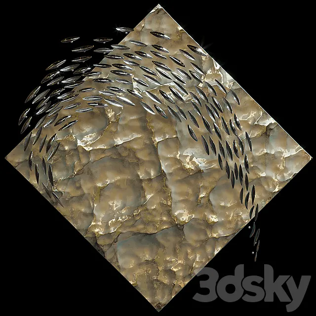 Wall composition – Vargov Design 3ds Max
