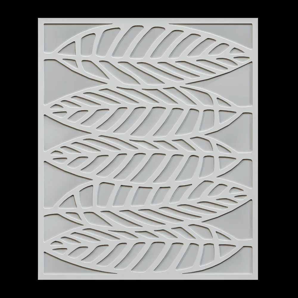 Wall deco – BAMBOO B-40 3ds Max
