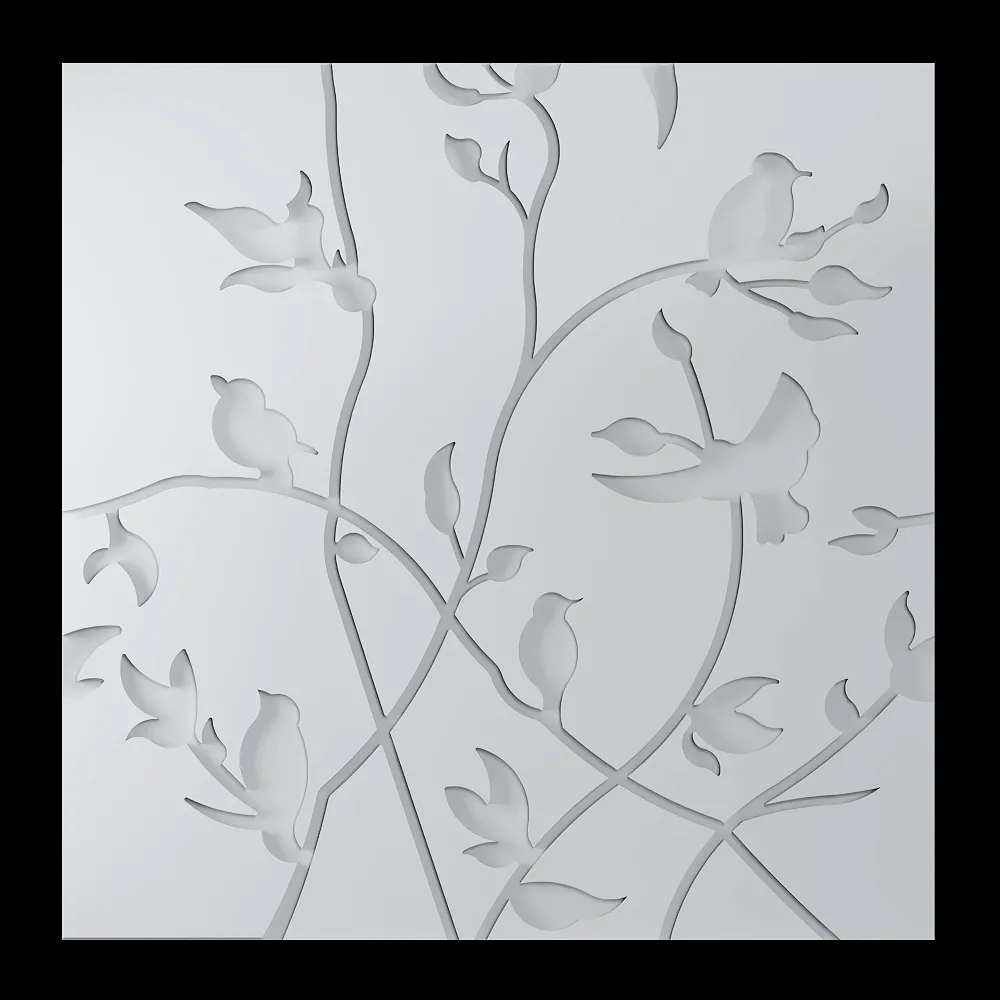 Wall deco – SPPRING TREE B-05 3ds Max