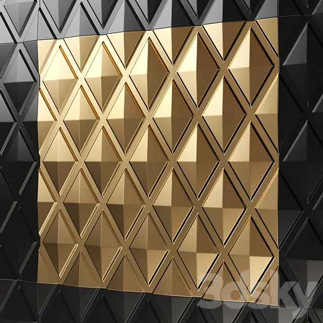 Wall decor 001 3DS Max Model