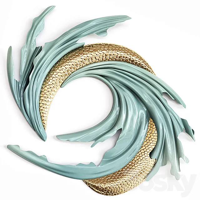 wall decor 10 3ds Max