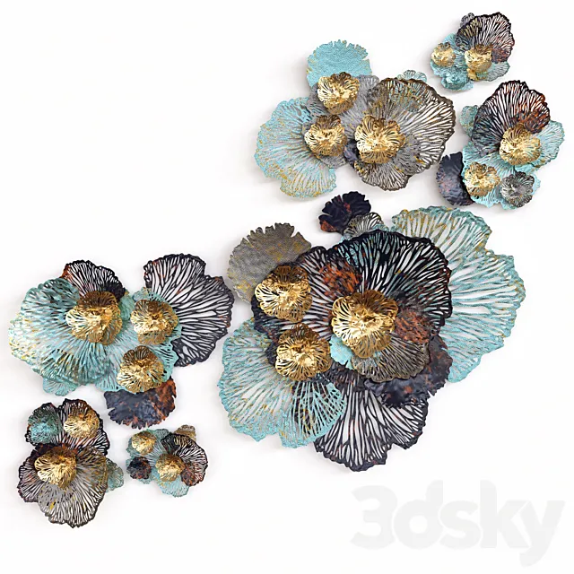 Wall Decor 11 3ds Max