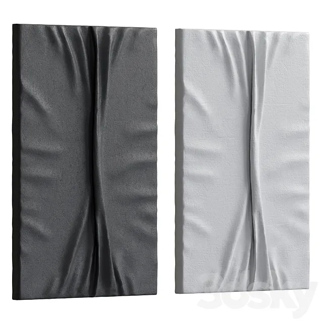 wall decor 3ds Max