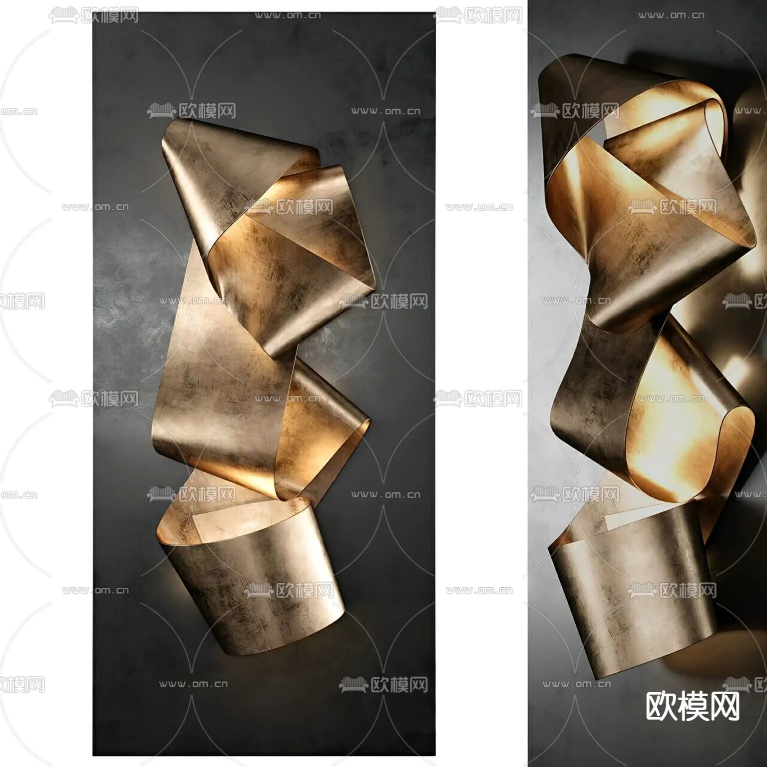 Wall Decoration 3D Models – Decor Sets – 009 – VRAY Render