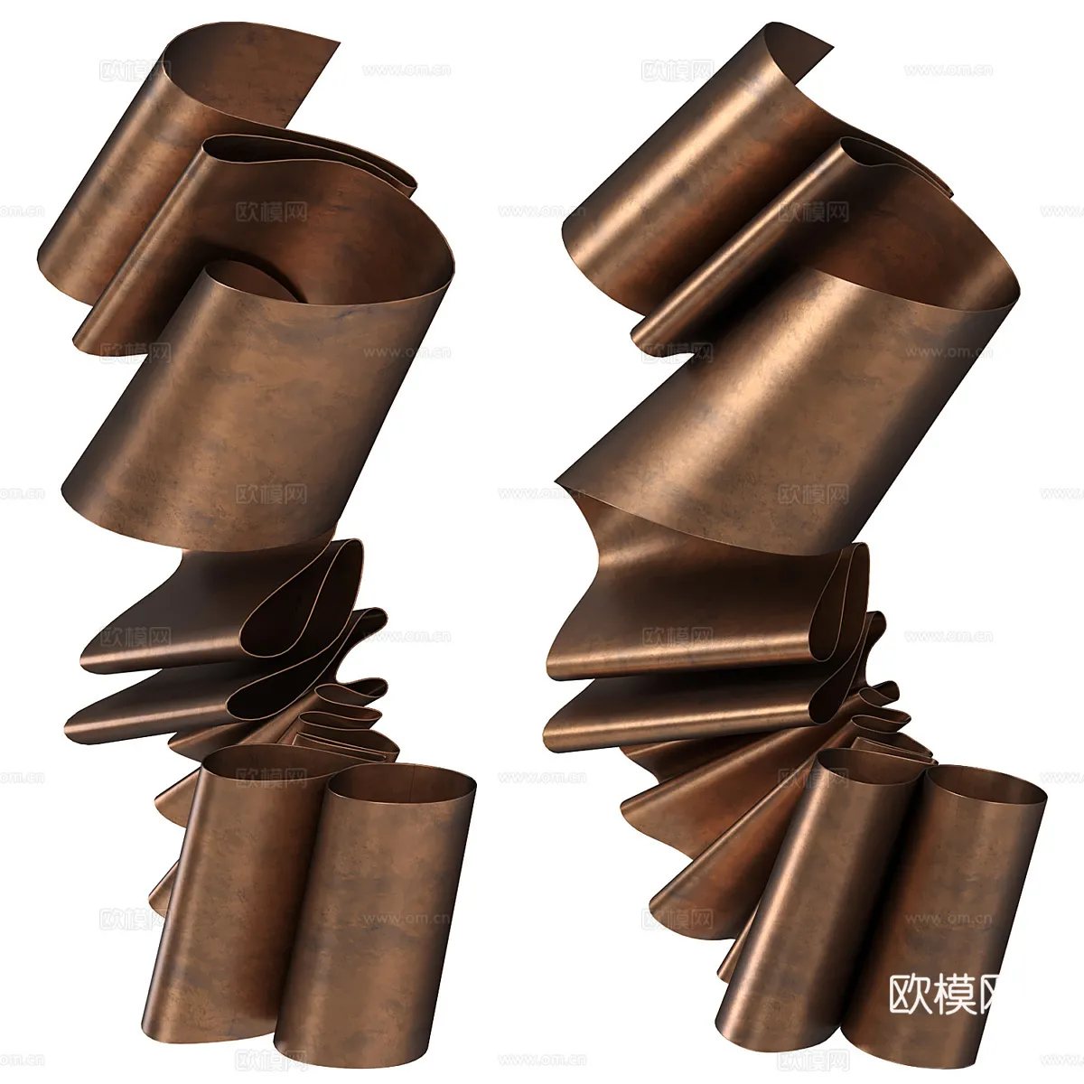 Wall Decoration 3D Models – Decor Sets – 029 – CORONA Render
