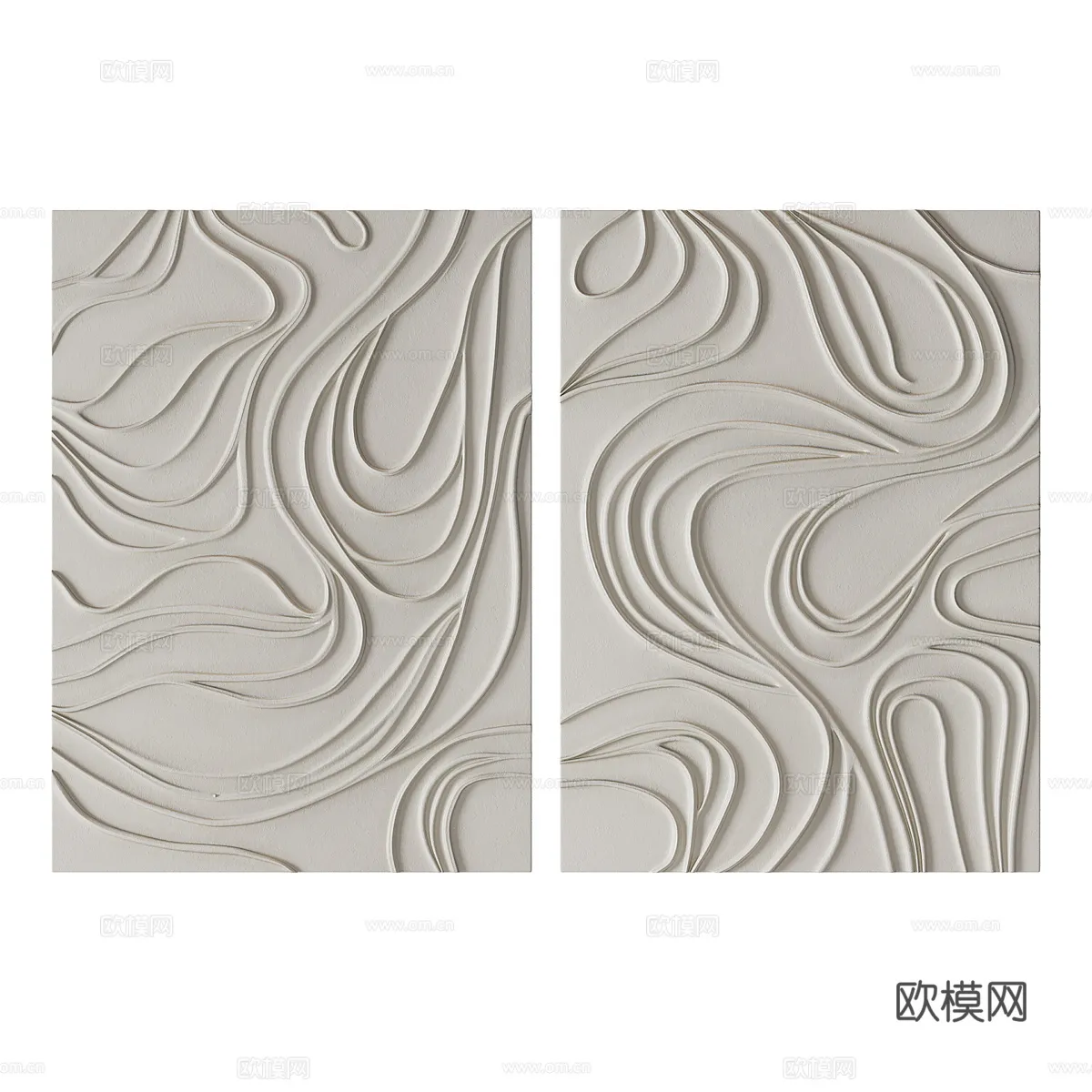 Wall Decoration 3D Models – Decor Sets – 042 – CORONA Render