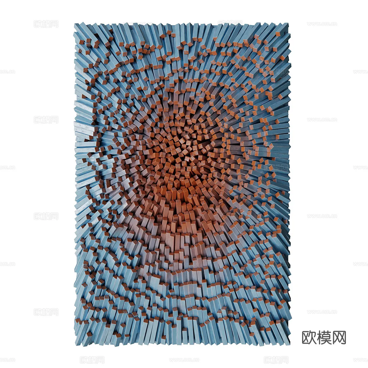Wall Decoration 3D Models – Decor Sets – 052 – VRAY Render