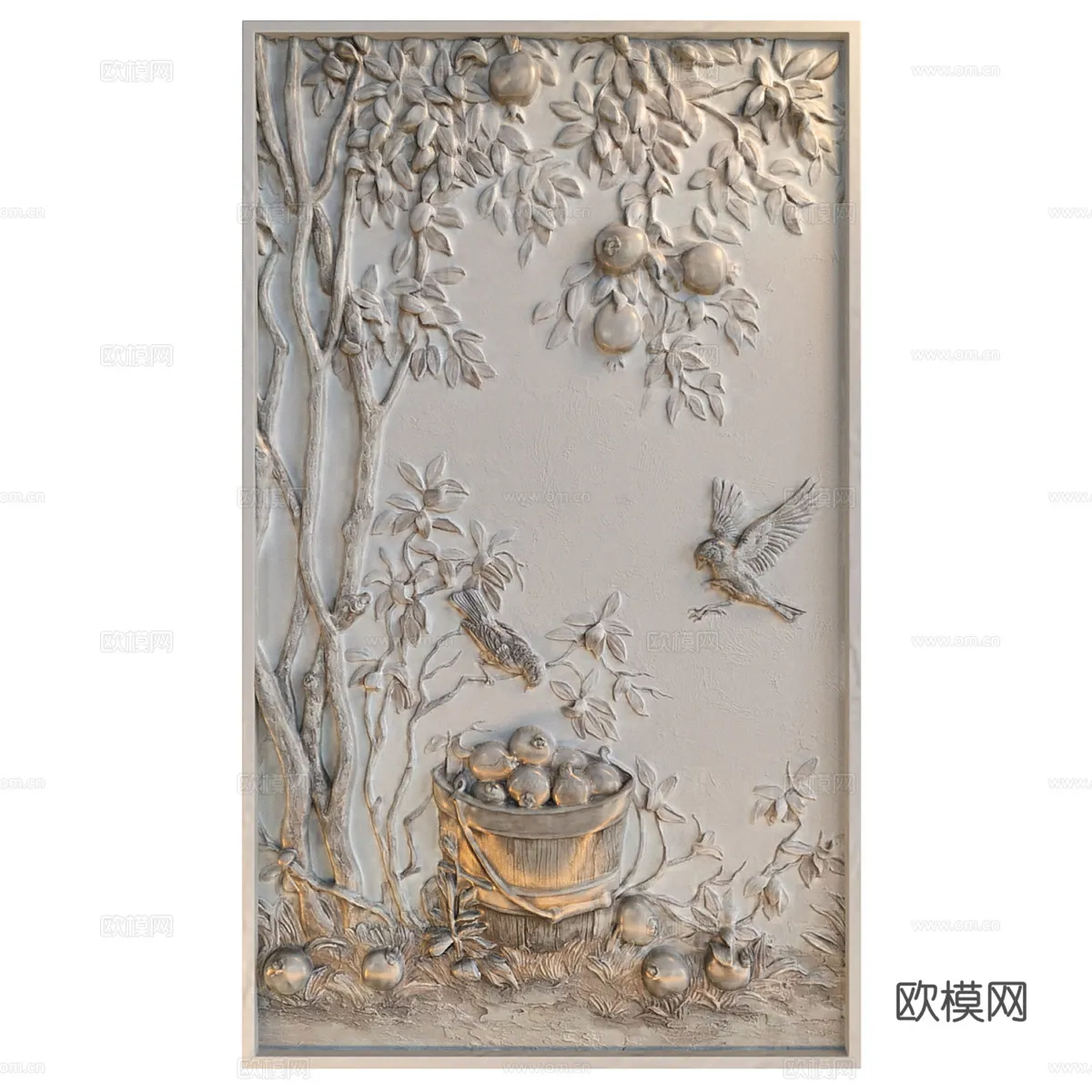 Wall Decoration 3D Models – Decor Sets – 095 – CORONA Render