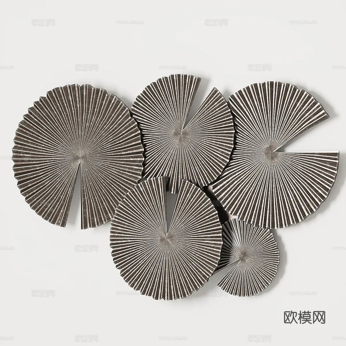 Wall Decoration 3D Models – Decor Sets – 103 – VRAY Render