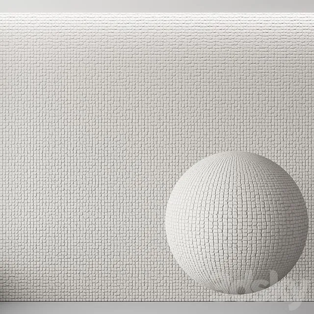 Wall decoration material №24 3dsMax Model