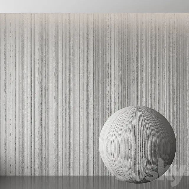 Wall decoration material No. 10 3DS Max Model