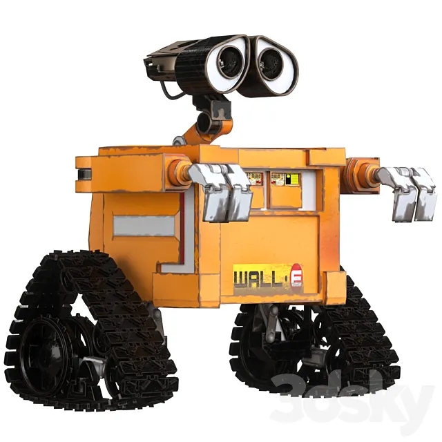 Wall e 3ds Max