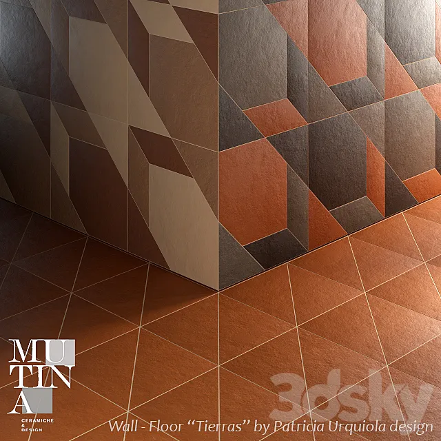 Wall – Floor – Tierras by Mutina – set 02 3ds Max