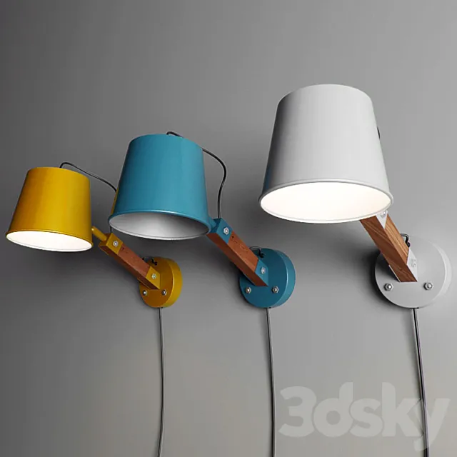 Wall lamp Buck 3DSMax File