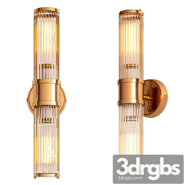 Wall Lamp Claridges Double 3 3dsmax Download