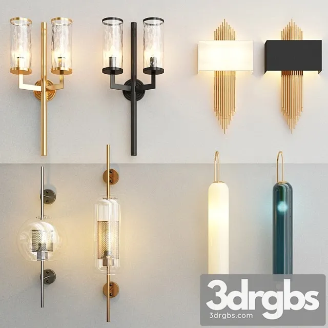 Wall Lamp Collection 3dsmax Download
