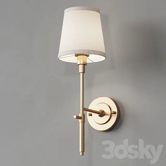 Wall lamp Dantone Home Buckingham 3ds Max